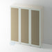 Painted, Shaker Rattan Wardrobe Door for IKEA PAX - Foxstow