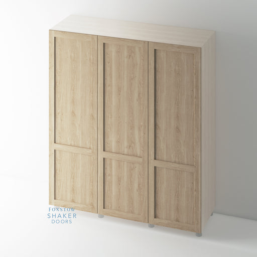 OAK, Shaker Wardrobe Door for IKEA PAX - Foxstow