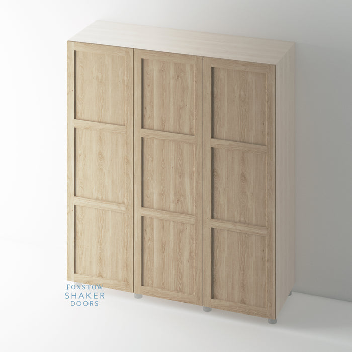 OAK, Shaker Wardrobe Door for IKEA PAX - Foxstow