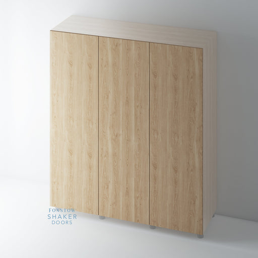 Bare Oak Flat Wardrobe Door for IKEA PAX - Foxstow
