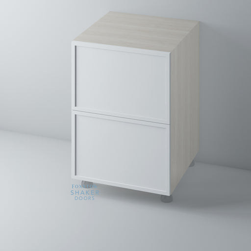 Primed, Shaker Slimline Kitchen Drawer for HOWDENS - Foxstow