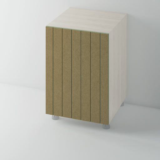 Bare, Tongue & Groove Panel Kitchen Door - Foxstow