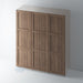 WALNUT, Shaker Wardrobe Door for IKEA PAX - Foxstow