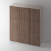 WALNUT, Shaker Slimline Wardrobe Door for IKEA PAX - Foxstow