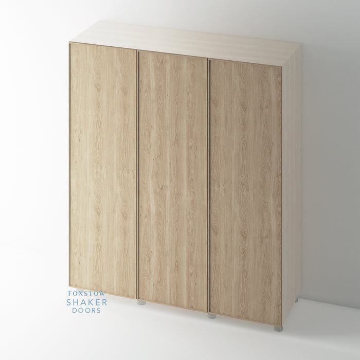 Super Skinny Shaker OAK Wardrobe Door - Foxstow