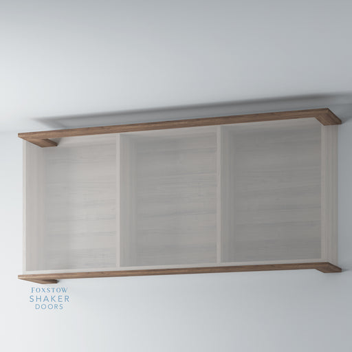 WALNUT, Pelmet & Cornice - Foxstow