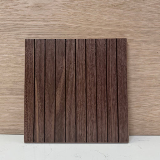 Walnut Grooved Sample - Foxstow
