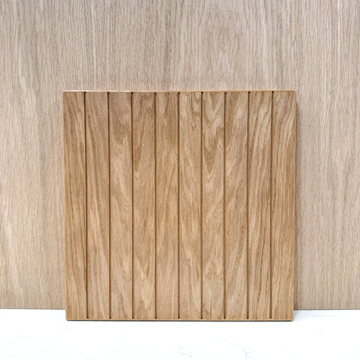 Oak Grooved Sample - Foxstow