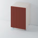 Painted, Flat Reeded Kitchen Door - Foxstow