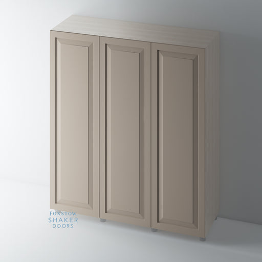 Painted, Raised Panel Shaker Wardrobe for IKEA PAX - Foxstow