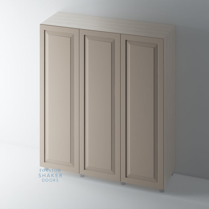 Painted, Raised Panel Shaker Wardrobe for IKEA PAX - Foxstow