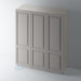 Painted, Shaker Stepped Panel Wardrobe Door for IKEA PAX - Foxstow