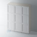 Painted, Shaker Style Wardrobe Door with OGEE Mouldings for IKEA PAX - Foxstow