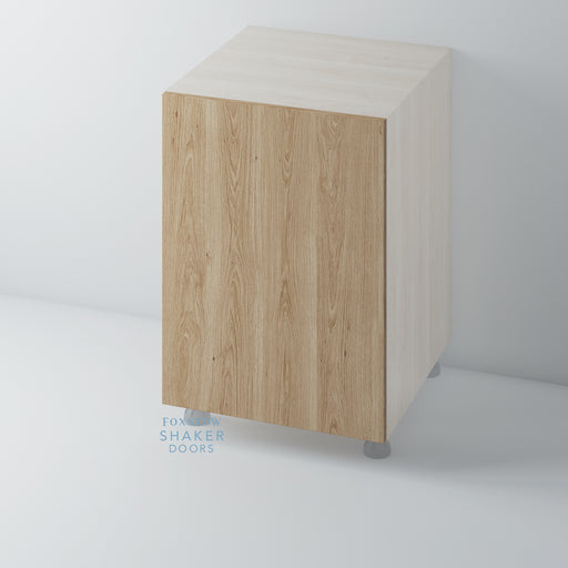 Oak Flat Panel Kitchen Door for HOWDENS - Foxstow