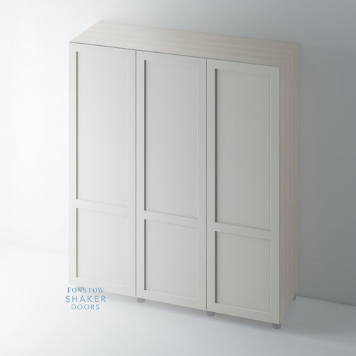 Painted, Shaker Wardrobe Door for IKEA PAX - Foxstow
