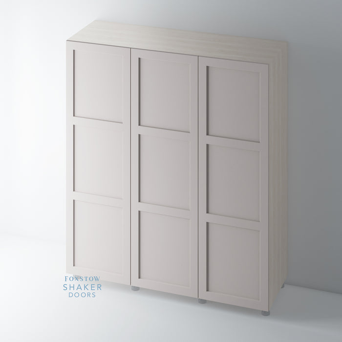 Painted, Shaker Wardrobe Door for IKEA PAX - Foxstow