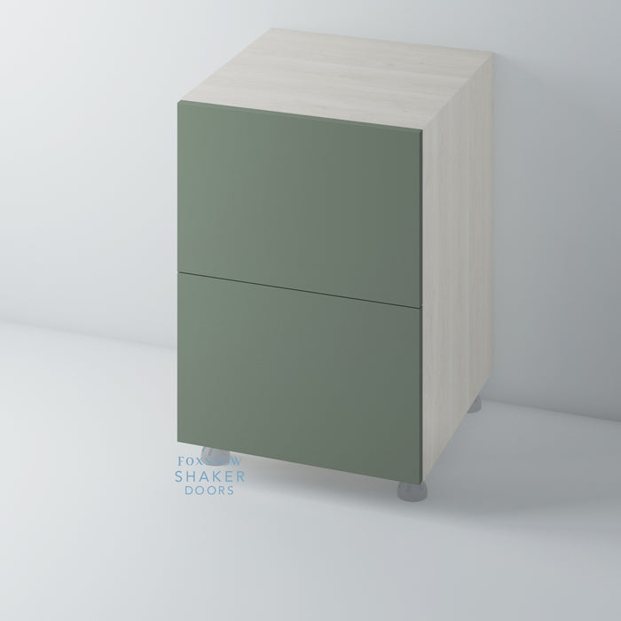 Painted, Flat Panel Kitchen Drawer - Foxstow