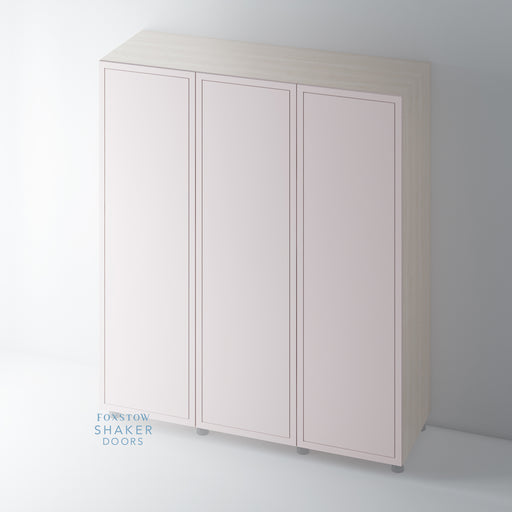 Painted, Imitation Frame Wardrobe Door for IKEA PAX - Foxstow