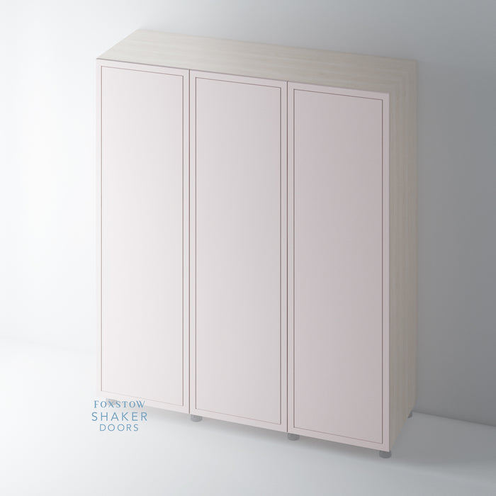 Painted, Imitation Frame Wardrobe Door for IKEA PAX - Foxstow