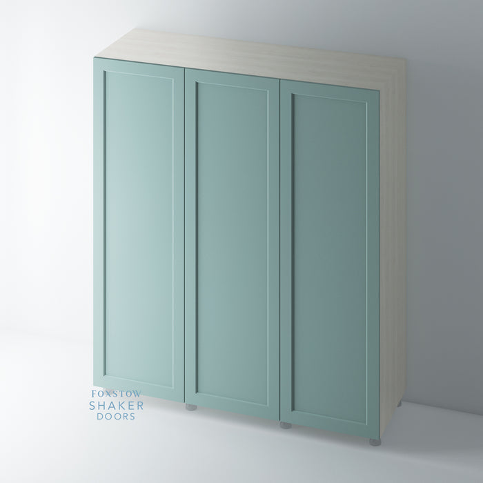 Painted, Shaker with Ovolo Mouldings for IKEA PAX - Foxstow