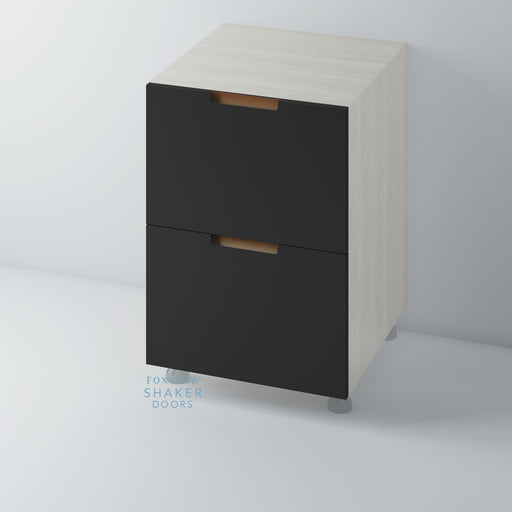 Painted, Stop J Groove BRASS Insert Kitchen Drawer - Foxstow