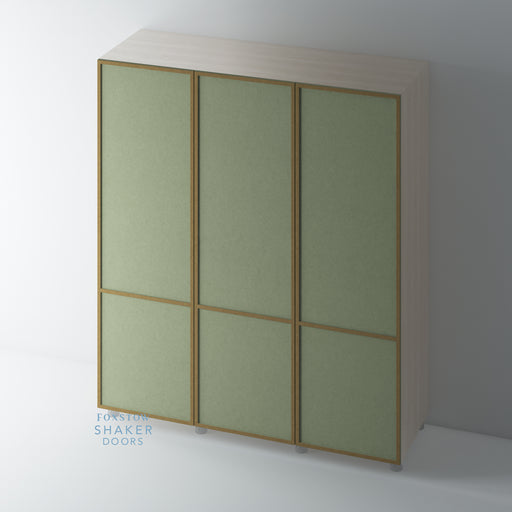 Bare, Shaker Slimline Wardrobe Door for IKEA PAX - Foxstow