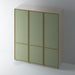 Bare, Shaker Slimline Wardrobe Door for IKEA PAX - Foxstow