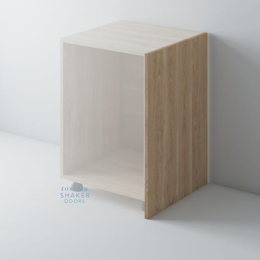 OAK, Flat Kitchen End Panel for IKEA METOD - Foxstow