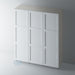 Primed, Shaker Wardrobe Door with OVOLO Mouldings for IKEA PAX - Foxstow
