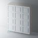 Primed, Shaker Stepped Panel Wardrobe Door for IKEA PAX - Foxstow