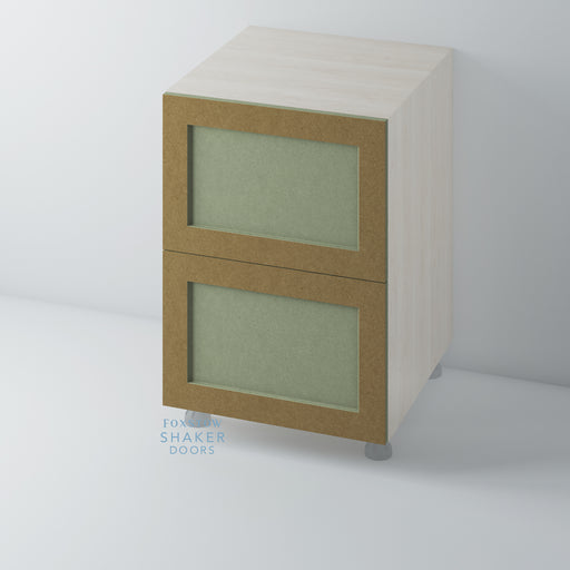 Bare, Shaker Kitchen Drawer Front - Foxstow