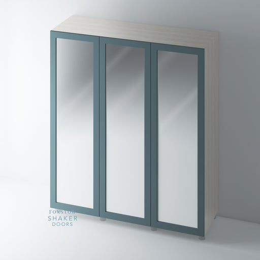 Painted, Mirrored Shaker for IKEA PAX - Foxstow