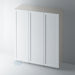 Primed, Shaker Wardrobe Door with OVOLO Mouldings for IKEA PAX - Foxstow