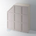 Painted, Angled Shaker 3 Panel Door - Foxstow