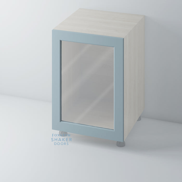 Painted, Glazed Shaker with Ovolo Mouldings for IKEA METOD - Foxstow