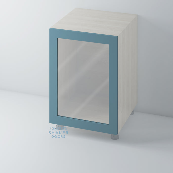 Painted, Shaker Glazed Kitchen Doors for IKEA METOD - Foxstow