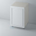 Primed, Flat Panel Kitchen Door with REED Mouldings - Foxstow