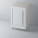 Primed, Shaker Stepped Panel Kitchen Door for IKEA METOD - Foxstow
