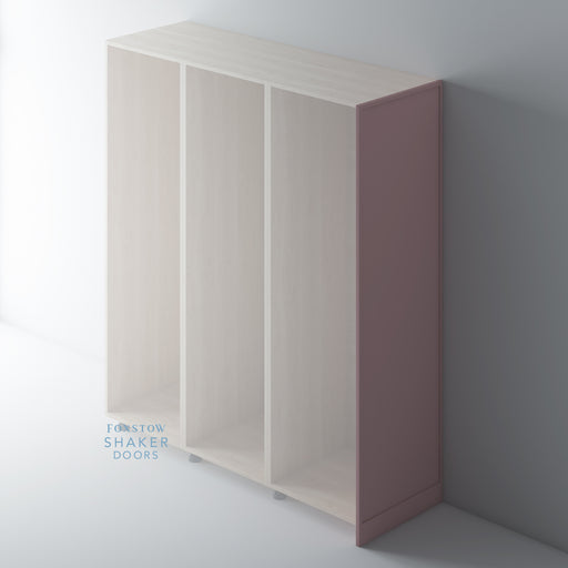 Painted, Slimline Shaker End Panel for IKEA PAX - Foxstow
