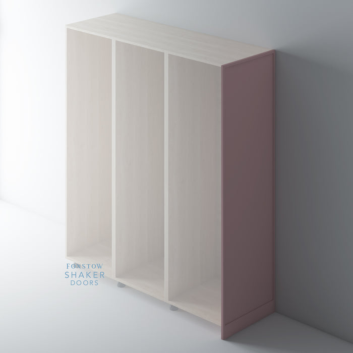 Painted, Slimline Shaker End Panel for IKEA PAX - Foxstow