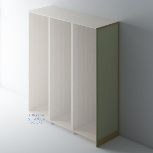Bare, Shaker Slimline End Panel for IKEA PAX - Foxstow