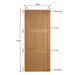 3 Panel Oak Shaker Door - Foxstow