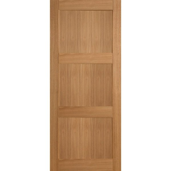 3 Panel Oak Shaker Door - Foxstow