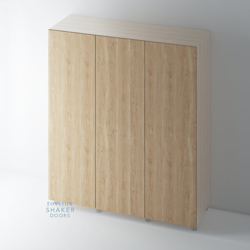 Oak Veneer Flat Wardrobe Door - Foxstow