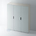 Painted, J Groove STAINLESS STEEL Insert Wardrobe Door - Foxstow