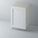 Primed, Shaker Kitchen Door with Staff Bead Mouldings for IKEA METOD - Foxstow
