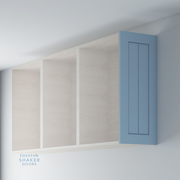 Painted, Tongue & Groove Shaker End Panel for HOWDENS - Foxstow