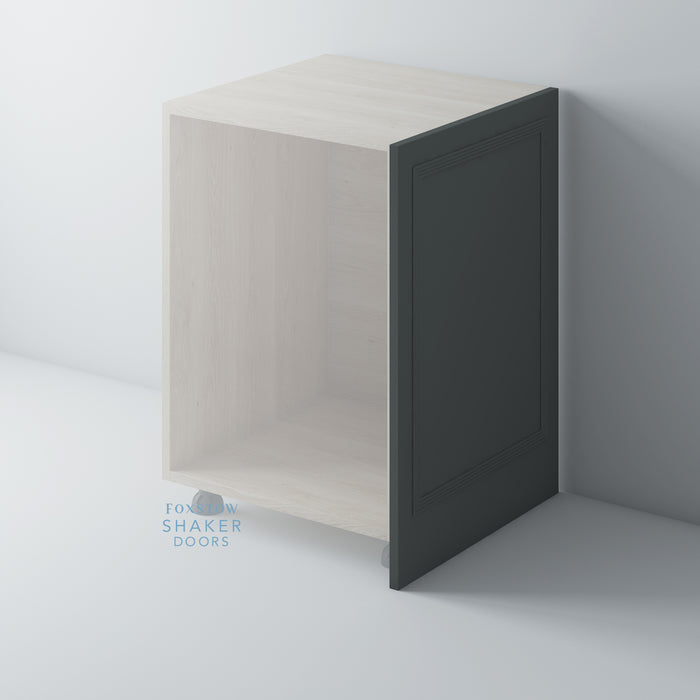 Painted, Flat End Panel with Reed Moulding for IKEA METOD - Foxstow