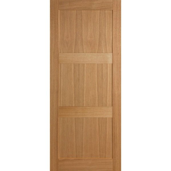 3 Panel Oak Shaker Door - Foxstow