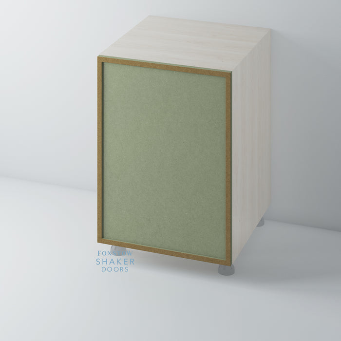 Bare, Slimline Shaker Kitchen Door - Foxstow